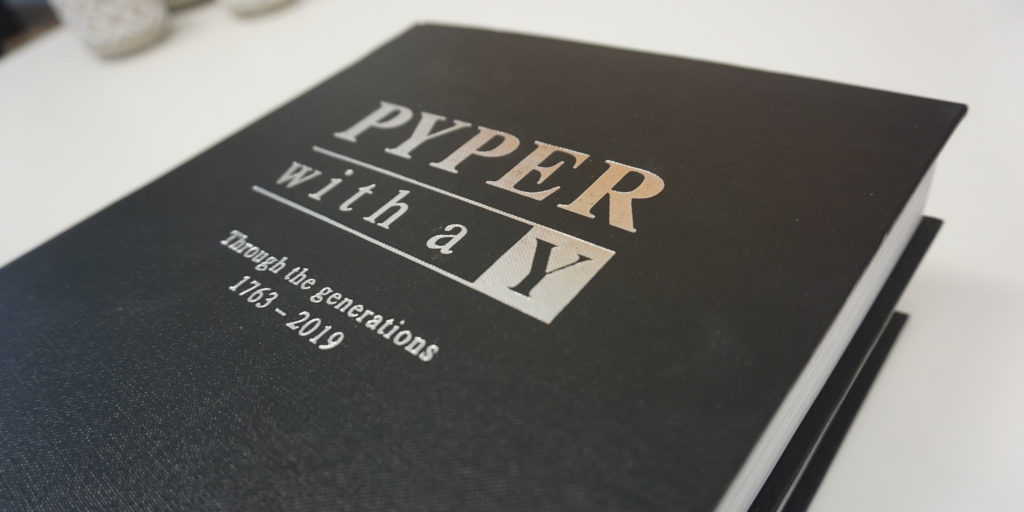 Pyper Book Close Cover Design